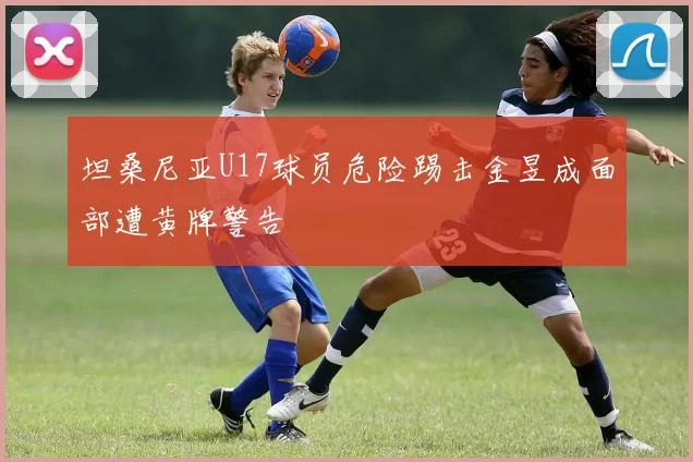 坦桑尼亚U17球员危险踢击金昱成面部遭黄牌警告